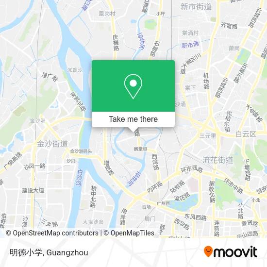 明德小学 map