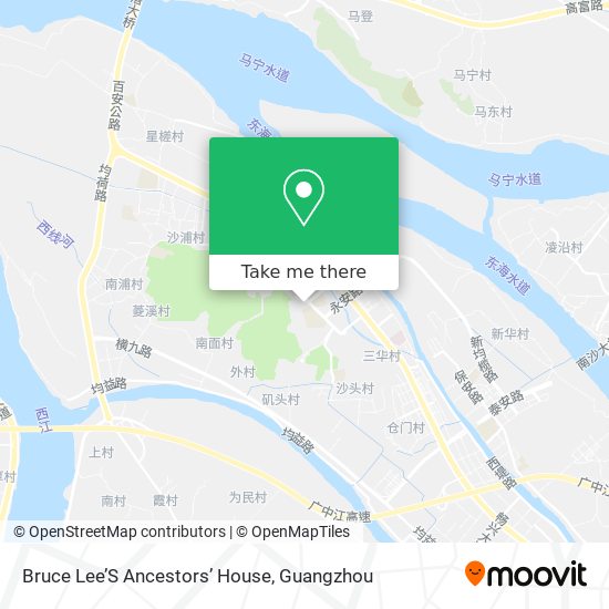Bruce Lee’S Ancestors’ House map
