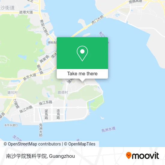 南沙学院预科学院 map