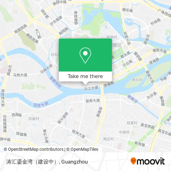 涛汇鎏金湾（建设中） map