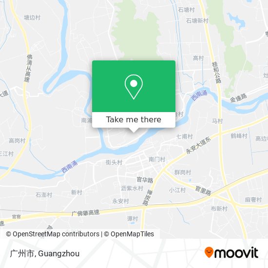 广州市 map