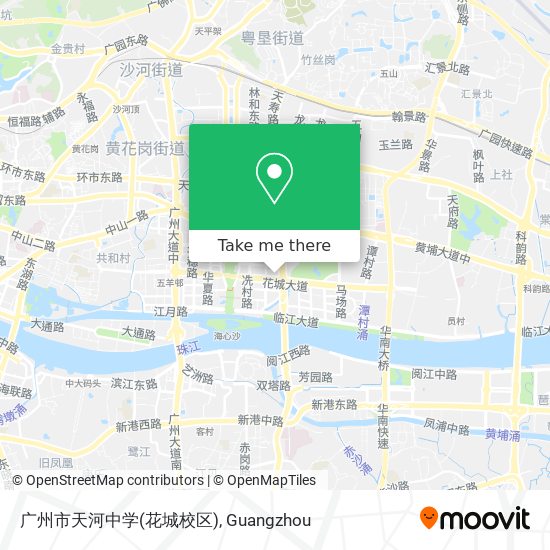 广州市天河中学(花城校区) map