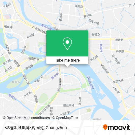 碧桂园凤凰湾•观澜苑 map