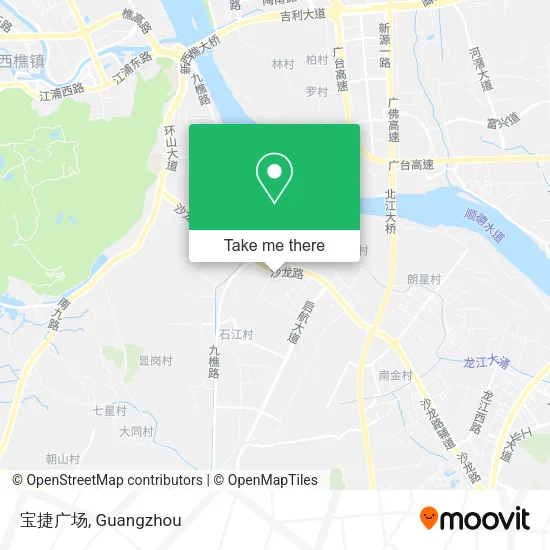 宝捷广场 map