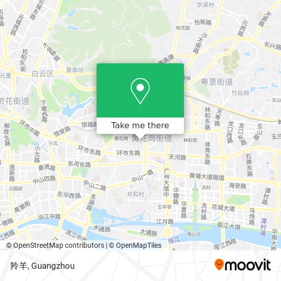 羚羊 map