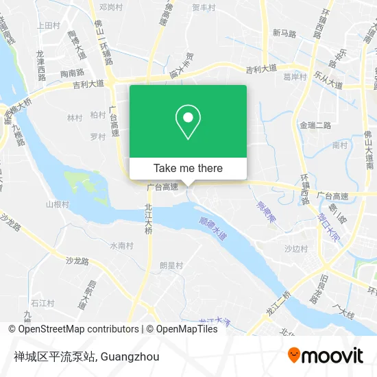 禅城区平流泵站 map