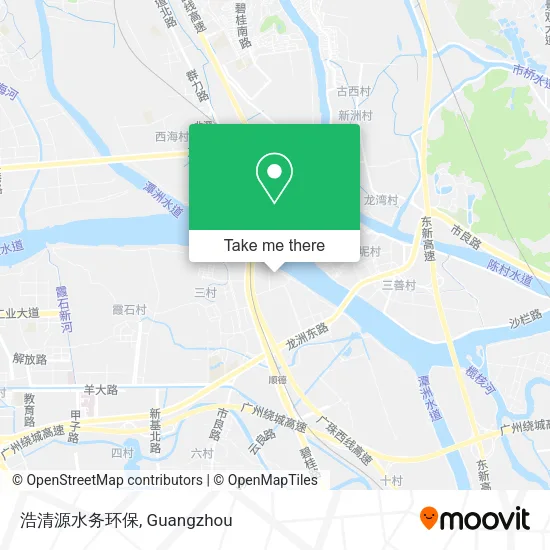 浩清源水务环保 map