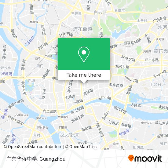 广东华侨中学 map