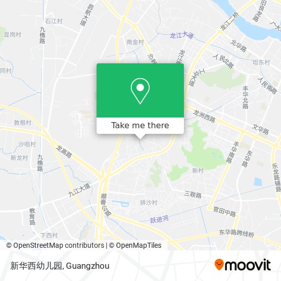 新华西幼儿园 map
