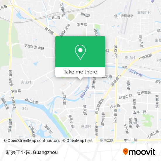 新兴工业园 map