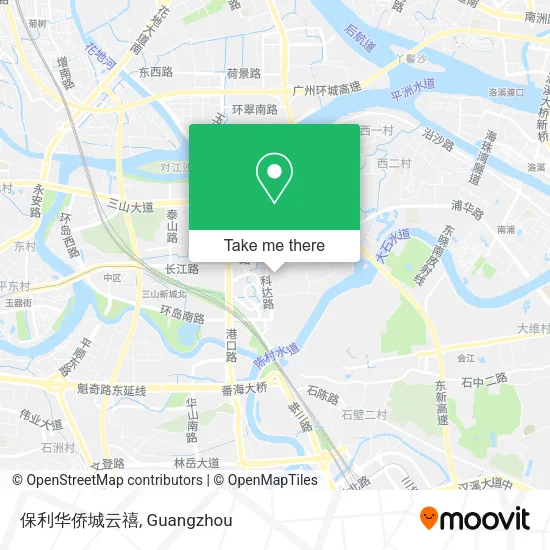 保利华侨城云禧 map