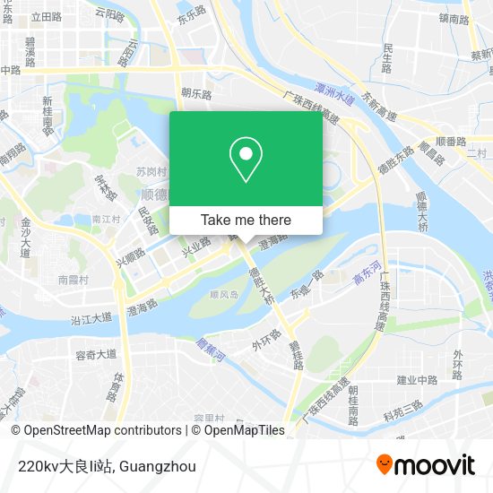 220kv大良Ii站 map