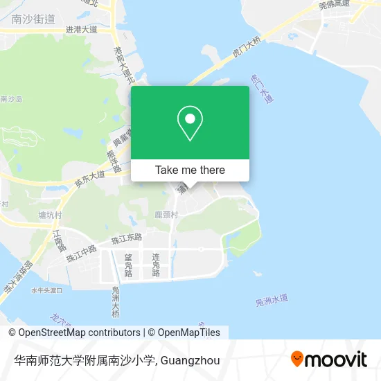 华南师范大学附属南沙小学 map