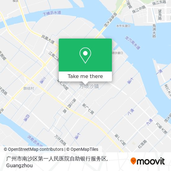 广州市南沙区第一人民医院自助银行服务区 map