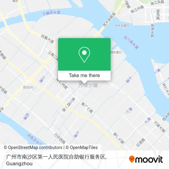 广州市南沙区第一人民医院自助银行服务区 map