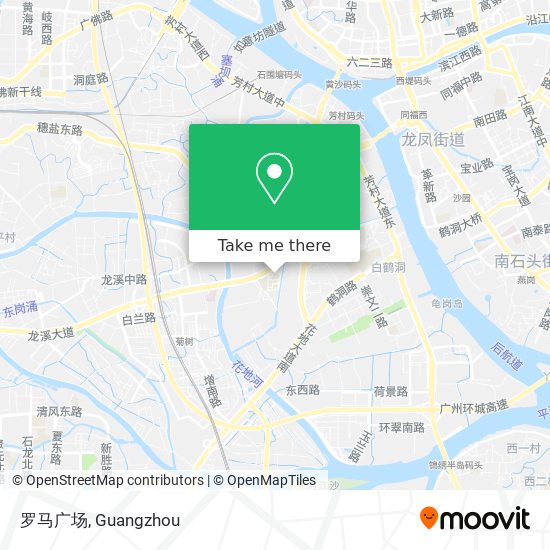 罗马广场 map