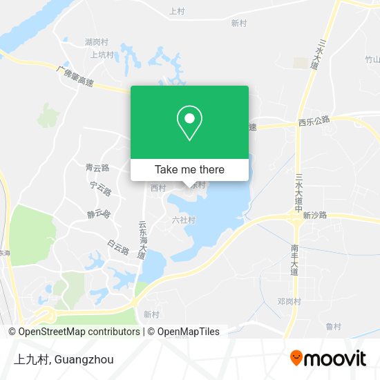 上九村 map