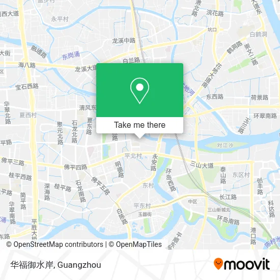 华福御水岸 map