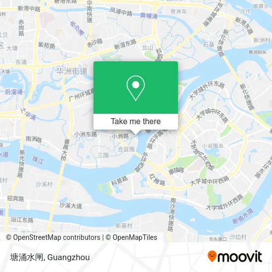 塘涌水闸 map