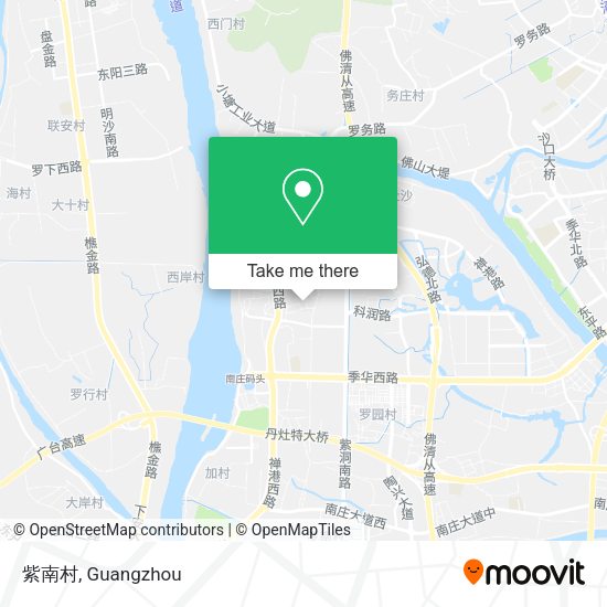 紫南村 map