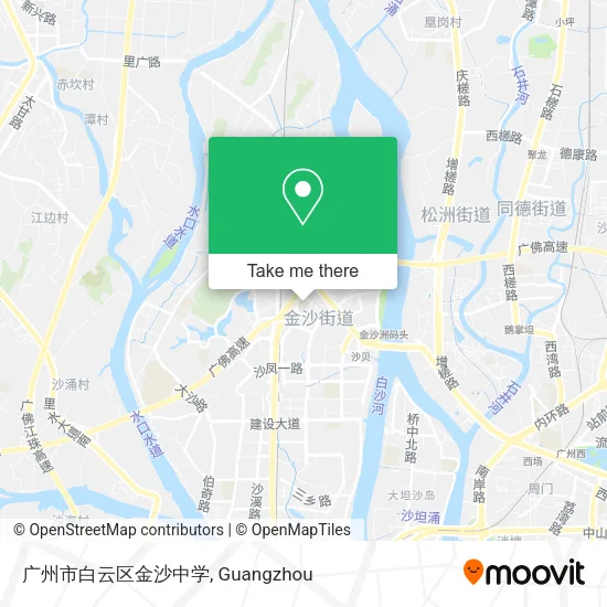 广州市白云区金沙中学 map