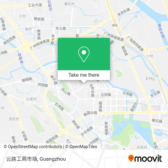云路工商市场 map