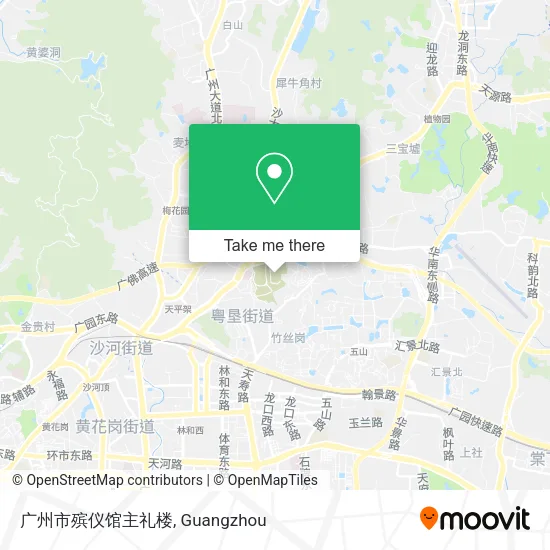 广州市殡仪馆主礼楼 map