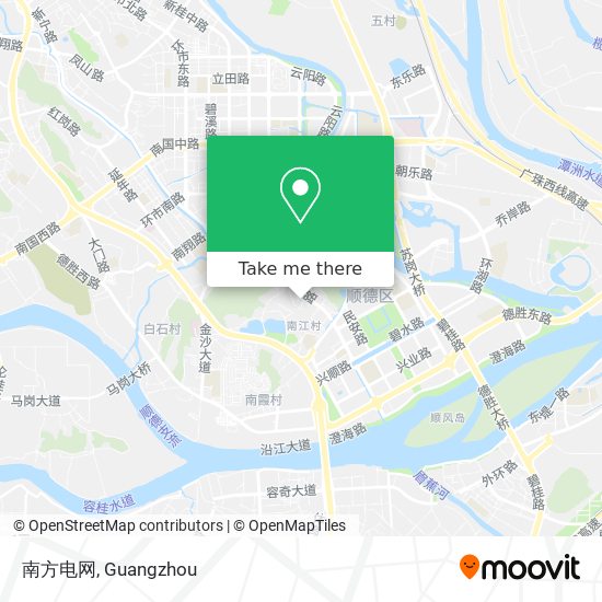 南方电网 map