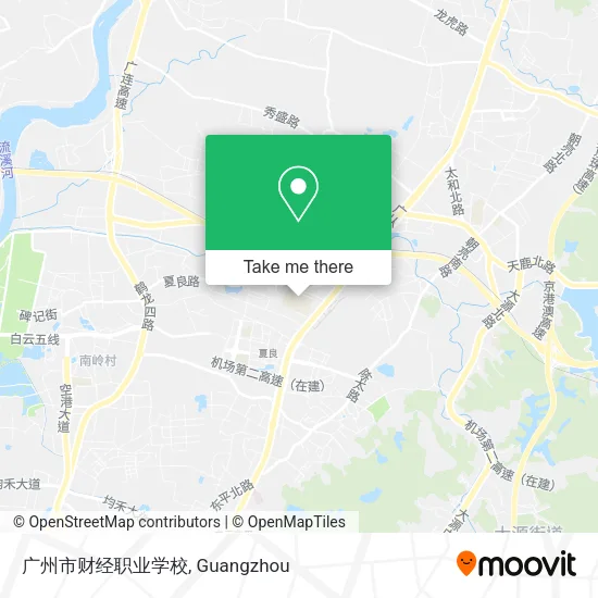 广州市财经职业学校 map