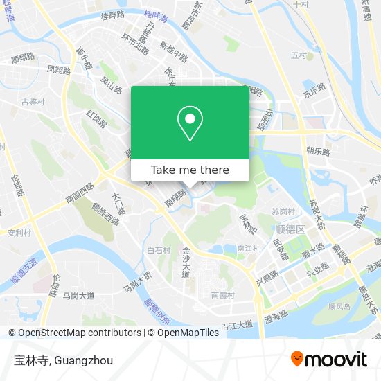宝林寺 map