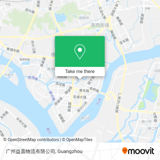 广州益嘉物流有限公司 map