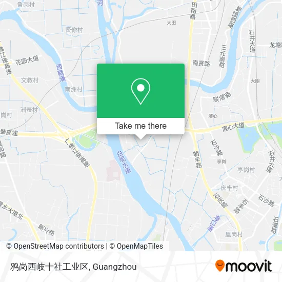 鸦岗西岐十社工业区 map
