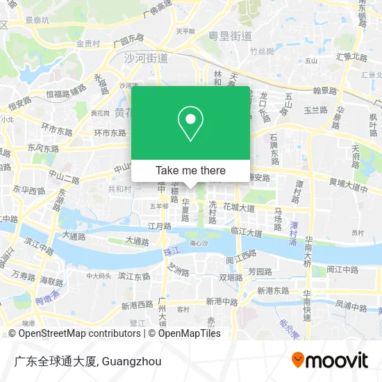 广东全球通大厦 map
