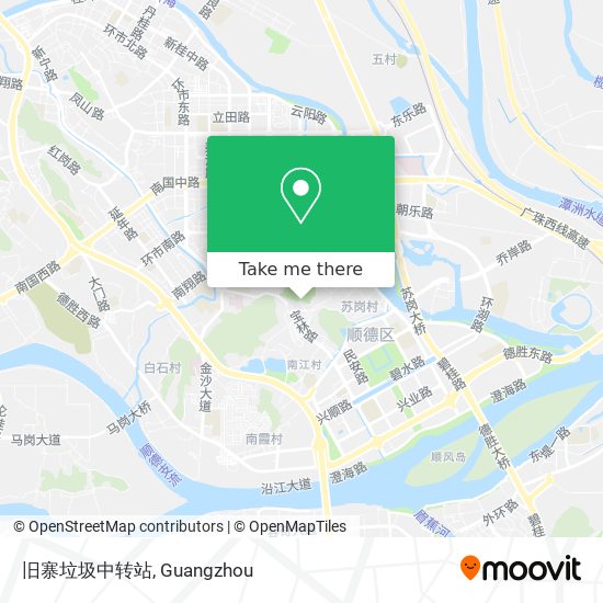 旧寨垃圾中转站 map