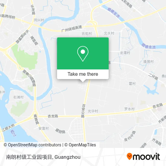 南朗村级工业园项目 map