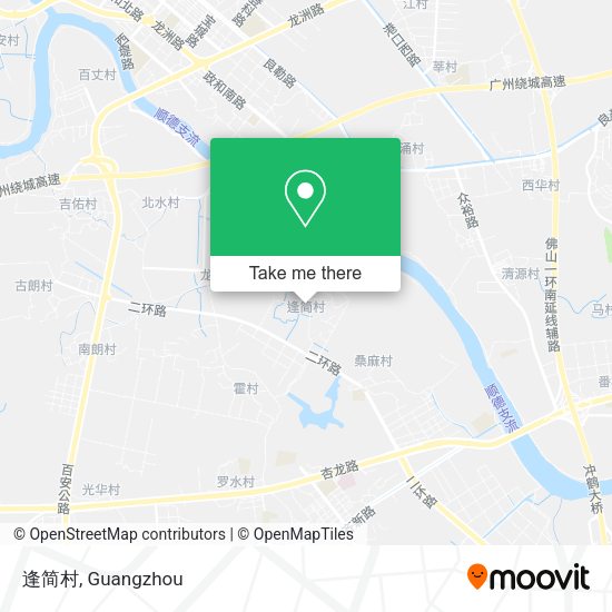 逢简村 map