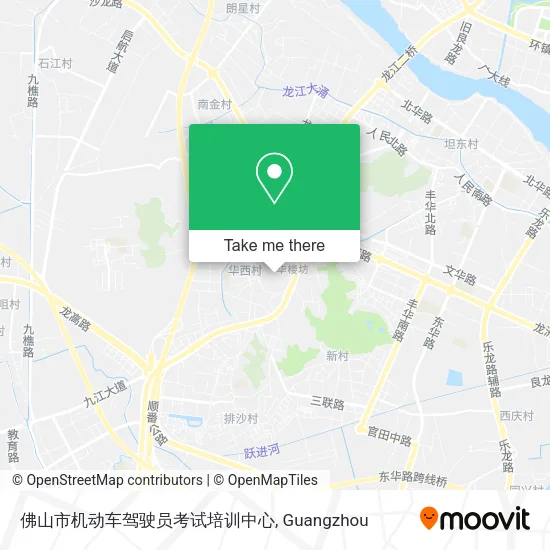 佛山市机动车驾驶员考试培训中心 map