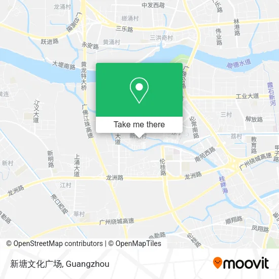 新塘文化广场 map