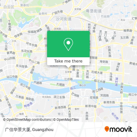 广信华景大厦 map