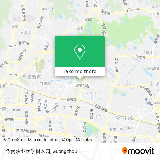 华南农业大学树木园 map