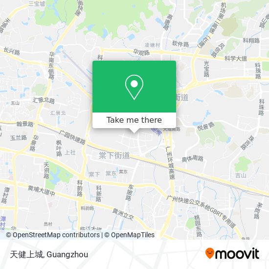 天健上城 map