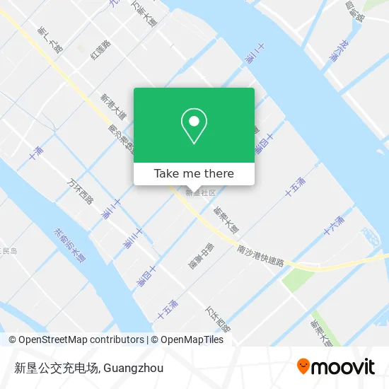 新垦公交充电场 map