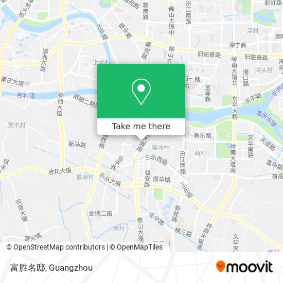 富胜名邸 map