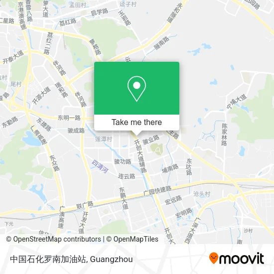 中国石化罗南加油站 map