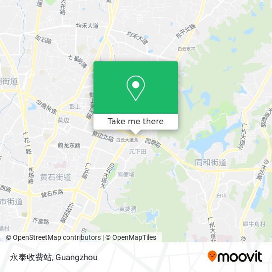 永泰收费站 map