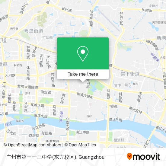 广州市第一一三中学(东方校区) map
