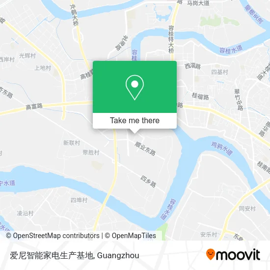 爱尼智能家电生产基地 map