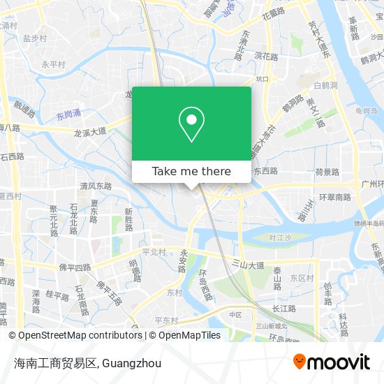 海南工商贸易区 map