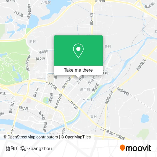 捷和广场 map