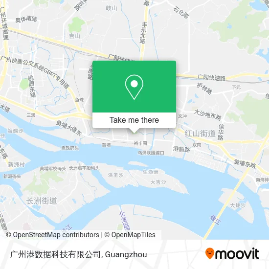 广州港数据科技有限公司 map